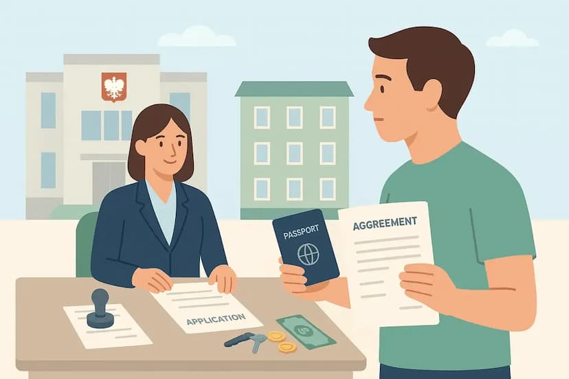 Jak się zameldować w wynajmowanym mieszkaniu w Polsce