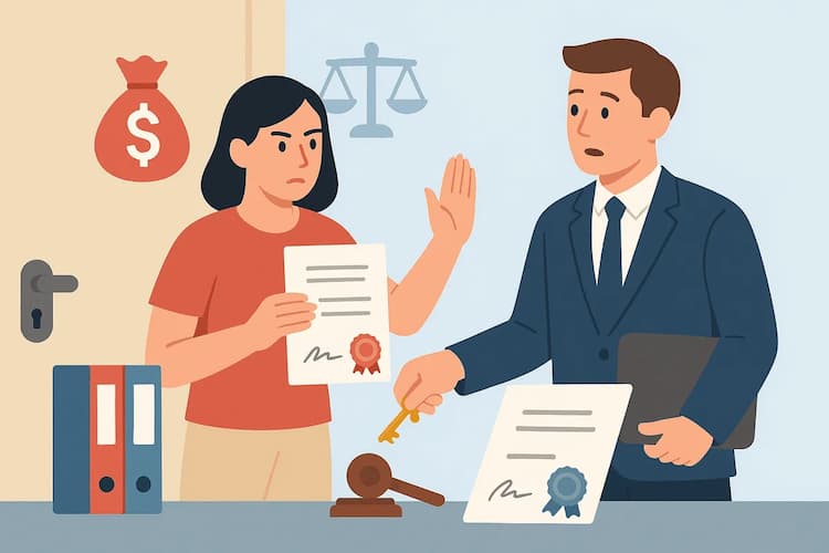 Co zrobić, jeśli wynajmujący narusza umowę Najem Okazjonalny